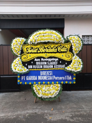 Papan Bunga Duka di Paponan