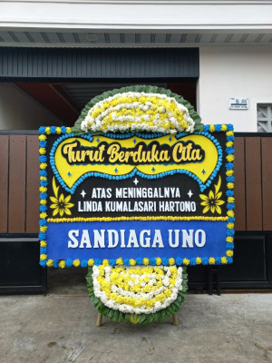 Papan Bunga Duka di Paponan